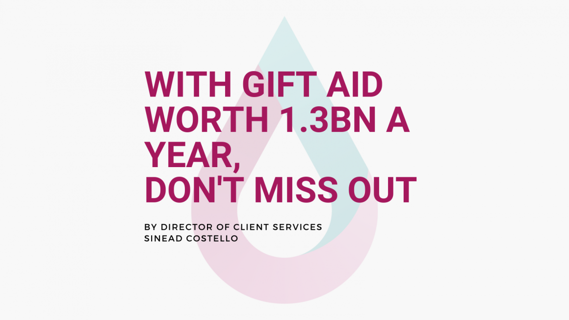 3 expectations your supporters have on digital (Twitter Post) (3) With Gift Aid worth over £1.3 billion to charities each year, don’t miss out.